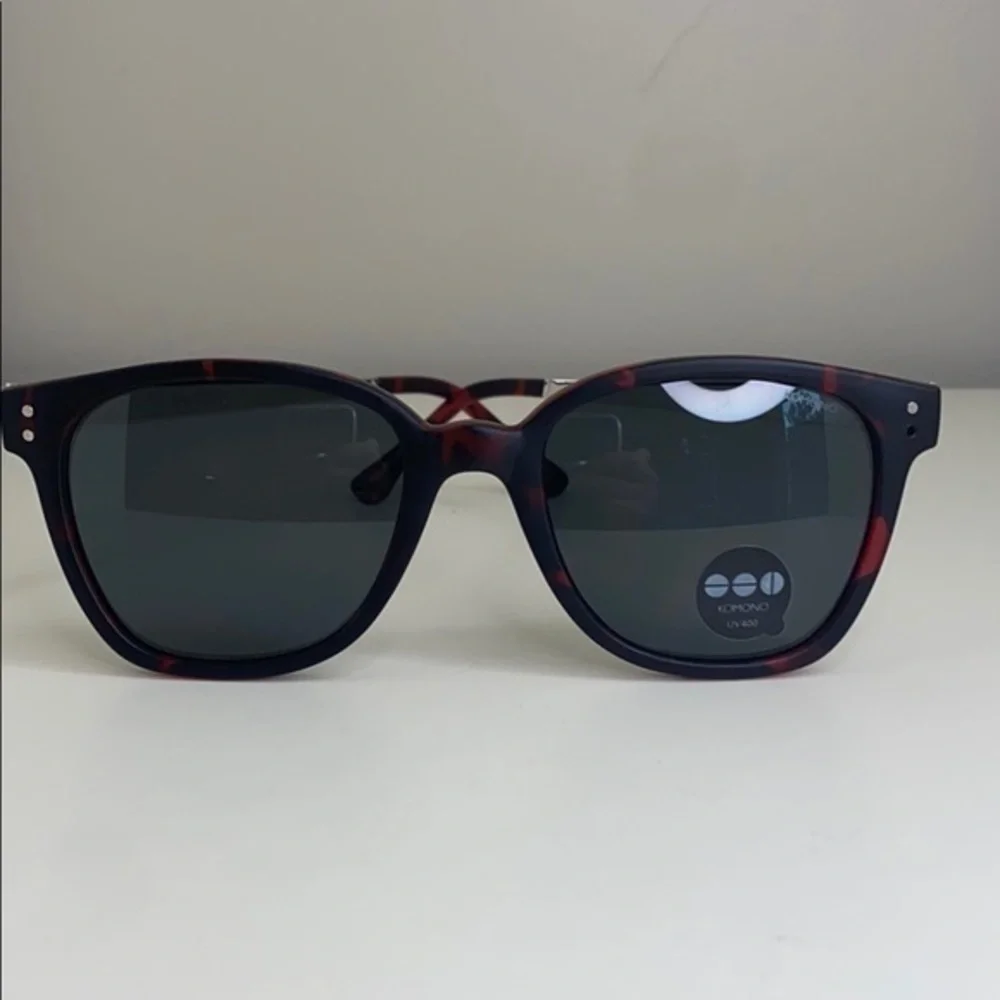 Komono New Renee Tortoise/Silver Sunglasses